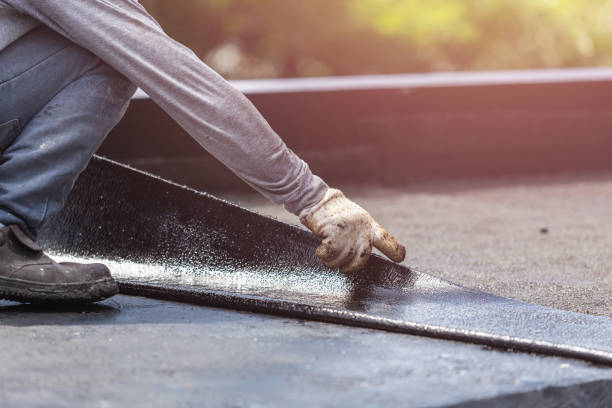 Professional Basement Waterproofing technician working in Sodus Point, NY